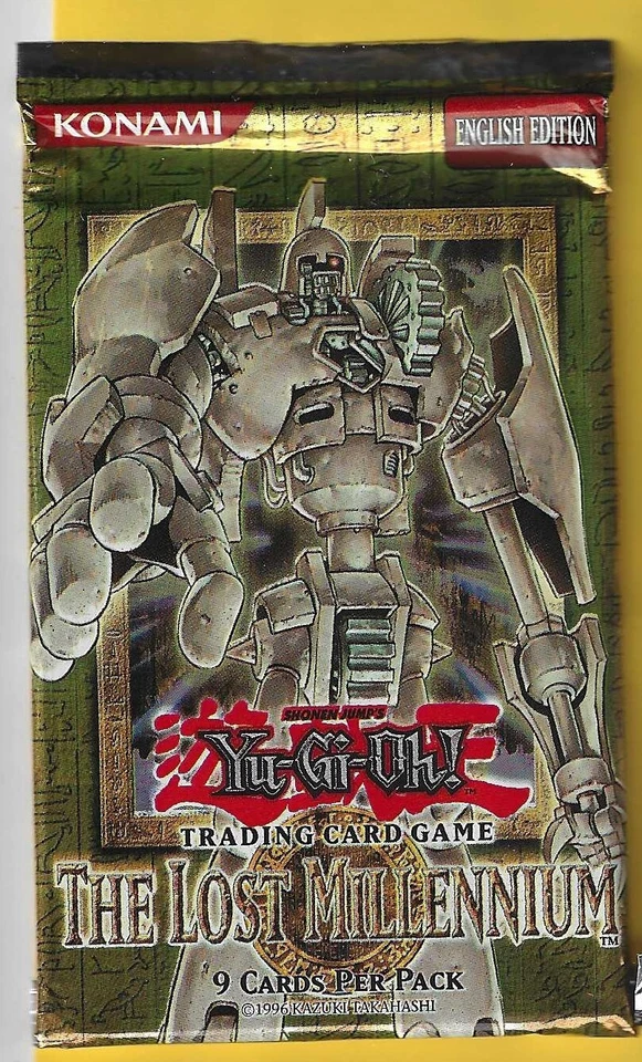 Yugioh "El Milenio Perdido" 9 Cartas Sellado Booster Pack X1 Foto 1 de 1
