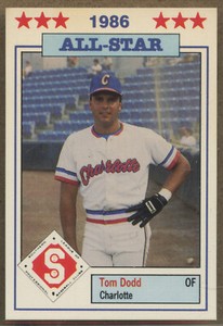 1986 Southern League All-Stars #12 Tom Dodd Charlotte Orioles