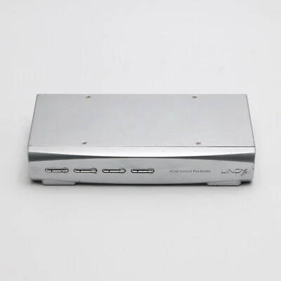 Lindy 32921 KVM Switch PRO Audio 4 Port - Bild 1 von 3