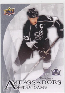 10/11 UD..DUSTIN BROWN..AMBASSADORS OF THE GAME..# AG-13..KINGS..COMBINED SHIP - Bild 1 von 1