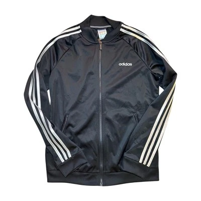 NUEVO CON ETIQUETAS Adidas Dazzle Chaqueta de Pista Cremallera Completa Deportiva Negra 3 Rayas Talla M DZ7657 Foto 1 de 4