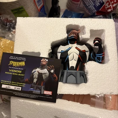 Venom Mini-Bust Spider-Man the Animated Series Limited #50 of 3,000 (2023) - Image 1 of 3