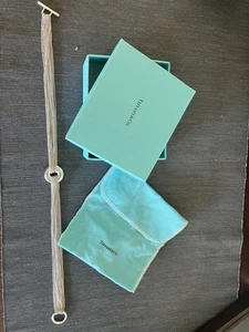 Tiffany’s Necklace, Multi Strand, 925 Silver, Boxes - Picture 1 of 8