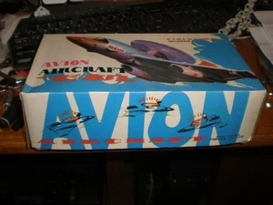 VINTAGE UHRWERK MECANIQUE MS134 AVION FLUGZEUG ZUM AUFZIEHEN BLECHSPIELZEUG ~ FUNKTIONIERT! - Bild 1 von 7