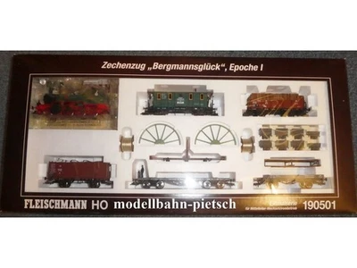 Fleischmann H0 190501   Zechenzug Bergmannsglück,   AC ! , neu, OVP - Bild 1 von 4
