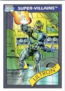 1990 Impel Marvel Trading Card #61 Ultron 1H49 - Picture 1 of 2