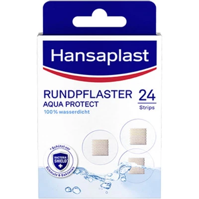 BEIERSDORF AG HANSAPLAST Aqua Protect Rundpflaster 24 ST PZN19278092