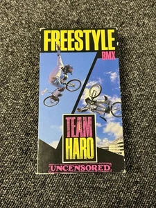 Team Haro Uncensored Freestyle BMX VHS Vintage 1991 - Picture 1 of 2