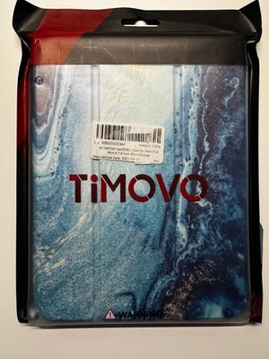 TiMOVO  Case For Ipad Mini 6 2021 Blue Wave Cover, Screen Protecter, Stand 7.9" - Image 1 of 2