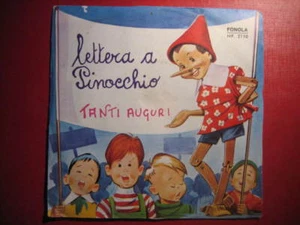 PINOCCHIO LETTER - DISC 45gg almost NEW! - Picture 1 of 1