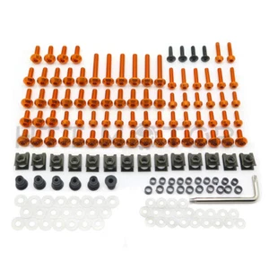 Gloden Motorcycle Sportbike Complete Fairing Bolts Kit Fastener Clips Screw Nuts - Imagen 1 de 7