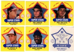 Jose Canseco #18 1989 Superstars square - Picture 1 of 1