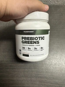 Transparent Labs Prebiotic Greens Superfood Powder 30 Svgs Peach Mango 05/26 - Picture 1 of 3