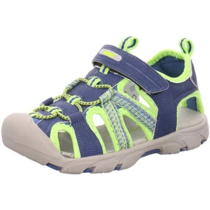 High Colorado CAPRI KIDS Jungen Outdoor-Sandale, Jeans/Lime