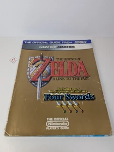 The Legend of Zelda A Link to the Past 4 Swords Nintendo Power Guide w/ Poster - Picture 1 of 8