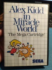 Game Sega Master System Alex Kidd in Miracle World retrogames Vintage