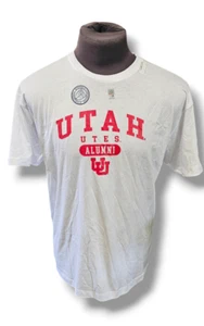 University of Utah Utes Mens T shirt Size XL White Utes Alumni Short Sleeve NWT - Picture 1 of 4