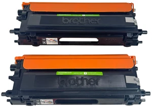Paquete de 2 grapas compatibles Brother TN115BK TN110BK tóner alto rendimiento negro - Imagen 1 de 6