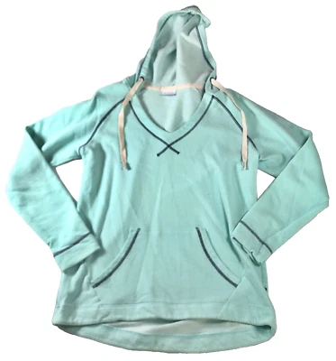 Moletom com capuz Columbia feminino PFG tamanho M bolsos aquáticos manga longa - Imagem 1 de 4