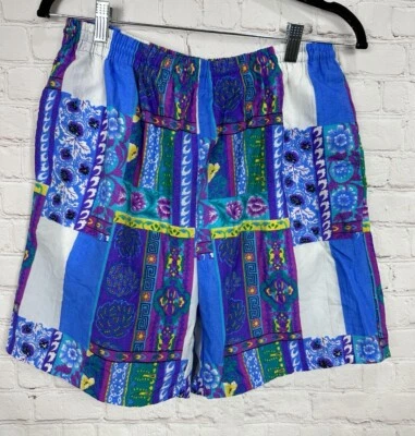 Pantalones Cortos de Surf MTO de Colección Años 80 Bañador Tabla de Vela Viento Talla M Nylon Foto 1 de 4