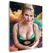 SCARLETT JOHANSSON Actress Model Diva Belles #2/7 ACEO Art Print Card by RoStar