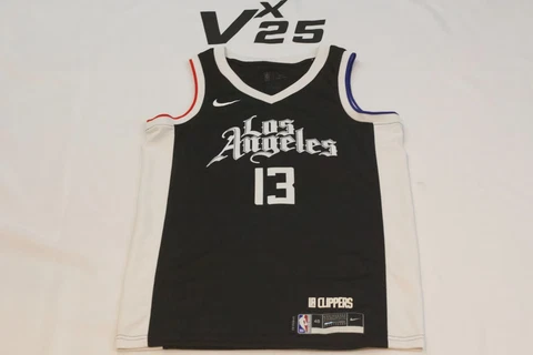 Men's NBA Nike Paul George Los Angeles Clippers Swingman City Edition Jersey Sm Cover