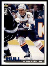 1995-96 Collector's Choice Brett Hull #214