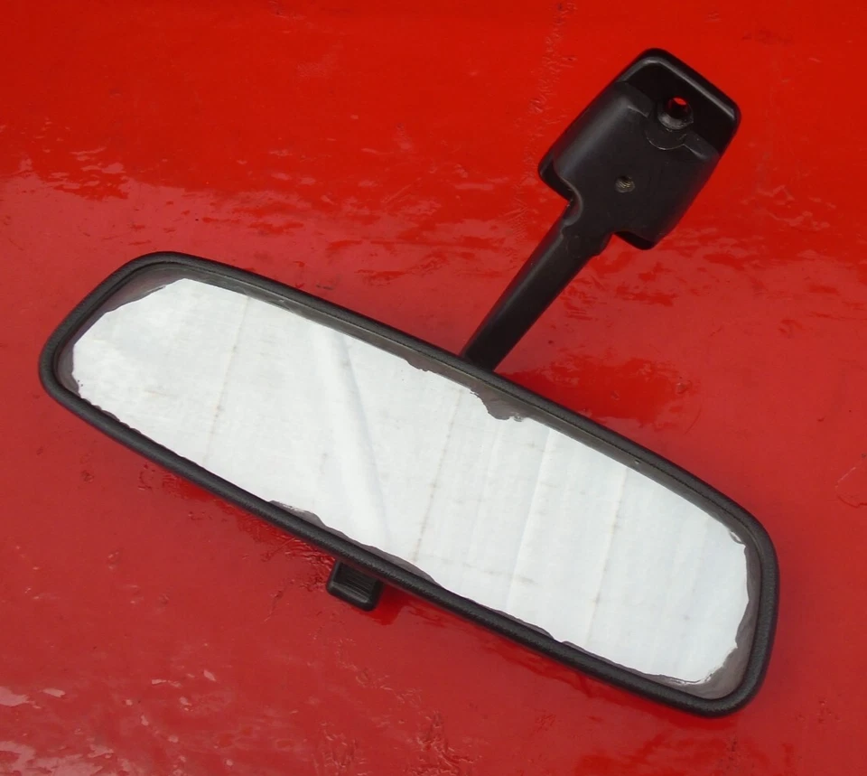 97 98 99 00 01 HONDA PRELUDE INTERIOR REAR VIEW MIRROR RVM OEM BLACK 017012 - Image 1 of 4