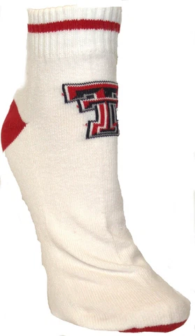 NCAA Texas Tech Red Raiders Low Cut Ankle Socks Cover