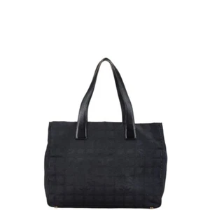 CHANEL New travel line Tote MM COCO Mark Tote Bag A15991 Women 【Used】 - Picture 1 of 8