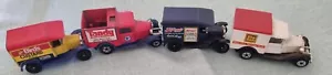 Matchbox Car x4 Australian Collector Ford Vans Tandy, Kelloggs, Big Ben, Birds - Picture 1 of 4
