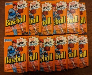 Twelve (12) Packs Of 1990 Donruss Baseball Cards - Sealed & Unopened