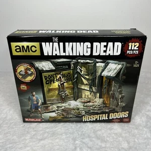 McFarlane WALKING DEAD Hospital Doors Mini-Figure Building Set 112 pcs Rick NEW - Picture 1 of 4