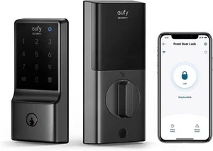 eufy Security C210 Smart Lock 5-in-1 Keyless Entry Door Lock Wi-Fi Deadbolt BHMA - Picture 1 of 7