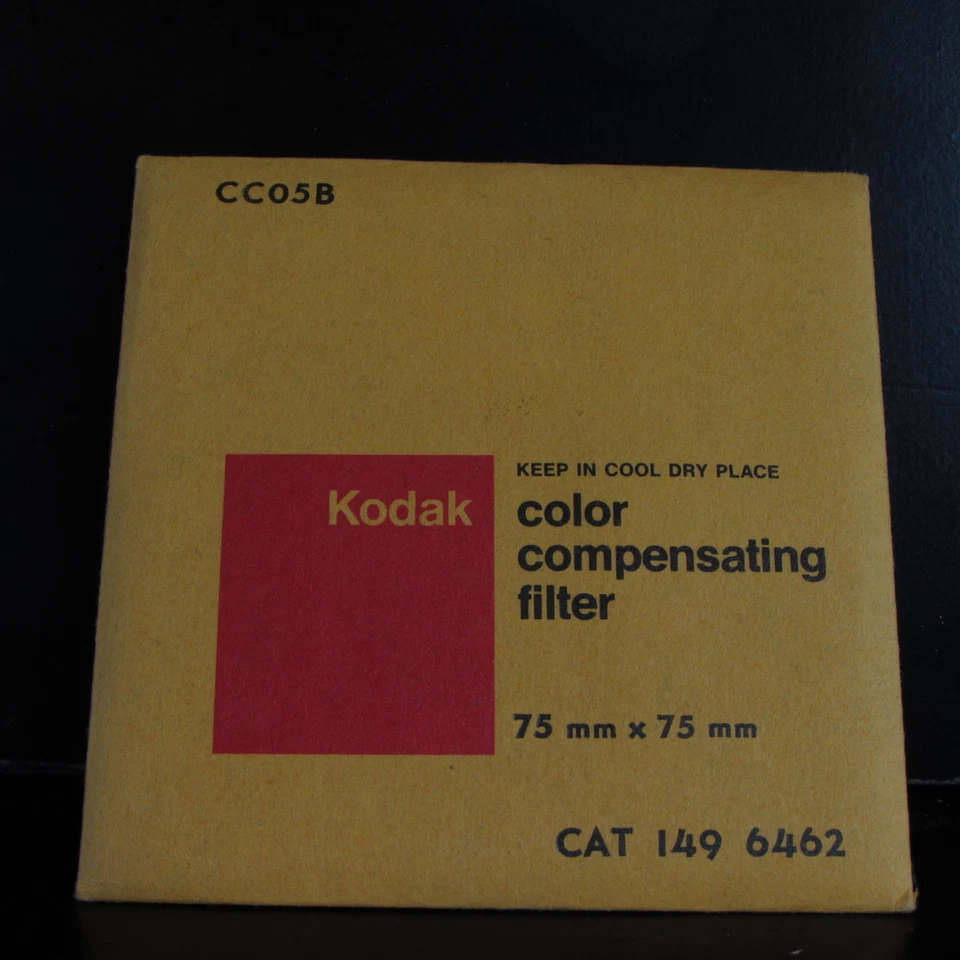 Kodak Color 75X75 3X3" Light Blue Gelatin Filter CC05B O41236 - Image 1 of 2