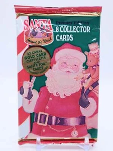 1994 TCM Santa Around the World Trading Cards Pack (8 Cards) - Picture 1 of 3