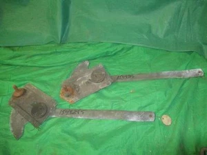 Pair Front Window Regulators 55 56 Chrysler Desoto Imperial NOS MOPAR 1548285 - Picture 1 of 10