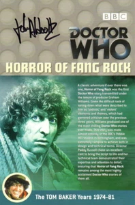 Doctor Who: Horror of Fang Rock DVD Insert Signed by JOHN ABBOTT - Picture 1 of 1