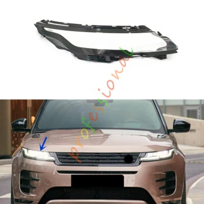 For Land Rover Range Rover Evoque 2020-2024 Right Headlight Lens Cover + Sealant - Image 1 of 4