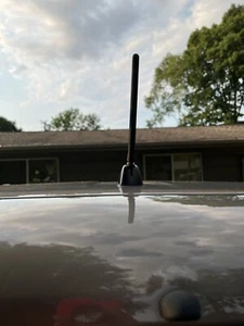 6 3/4" Short Black Antenna Mast Rod Radio AM/FM for SCION xB 2008-2015 Brand New - Picture 1 of 16