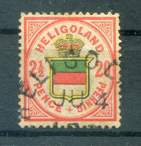 Helgoland 18f Color Postmarked BPP (T1782 Cover