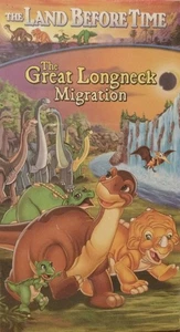The Land Before Time the Great Longneck Migration VHS New - Picture 1 of 3