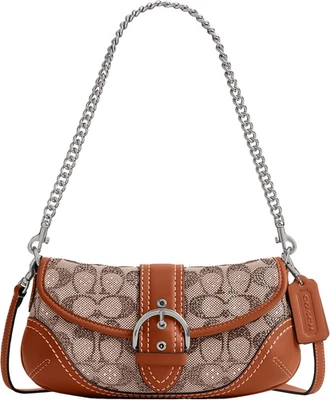 Coach Soho Bag 25 in Crystal Signature Jacquard - Image 1 of 4