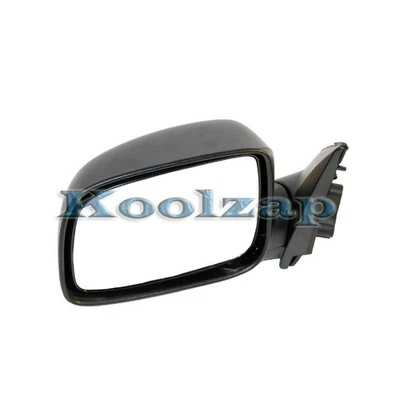 For 2004-2012 Colorado Front Left Mirrors Black Plastic 15246904 GM1320286 Q - Image 1 of 4