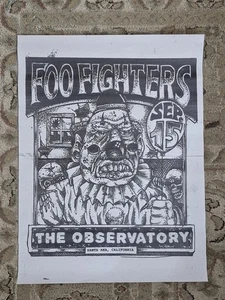 FOO FIGHTERS POSTER The Observatory Santa Ana 9/15/2025 OFFICIAL Popup Show  - Picture 1 of 9