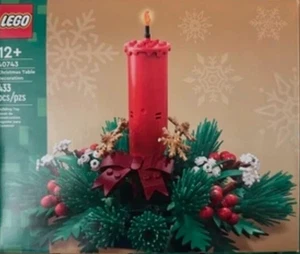Lego 40743 Vela Decoración Mesa Navidad Nuevo Envío Rápido EN MANO - Imagen 1 de 1