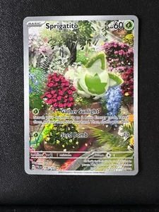 POKEMON TCG - PALDEA EVOLVED - SPRIGATITO 196/193 - Picture 1 of 2