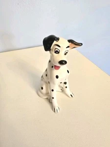 Vintage Walt Disney Productions 101 Dalmatiner Keramik Hund Japan 4,5 Zoll LESEN - Bild 1 von 9