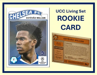 🔥Estêvão (Estevao) Chelsea Wonderkid Rookie🔥2025 Topps UCC Living Set RC #825 - Image 1 of 3