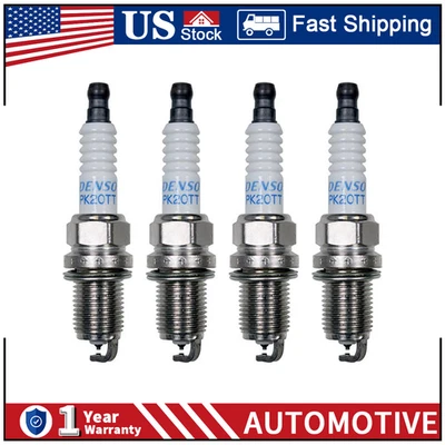 Свеча зажигания на автозапчасти DENSO 4x для зонда Ford 1989–1992 годов выпуска - Изображение 1 из 4